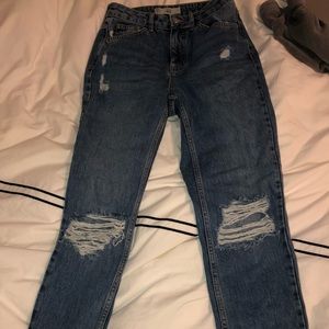 Topshop Moto Mom Jeans